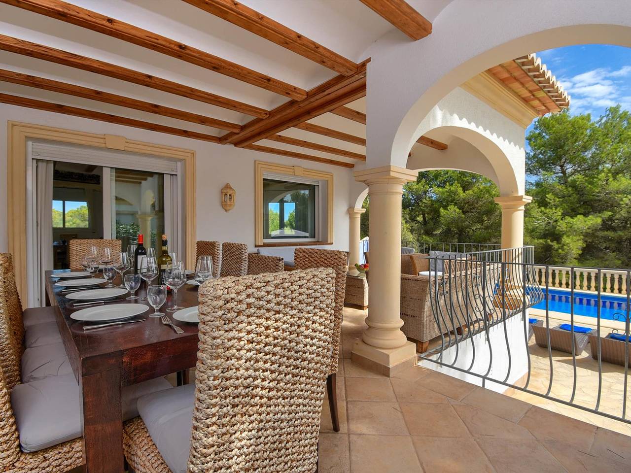Modern villa, private pool, pets welcome - 8 guests in Granadella, Jávea