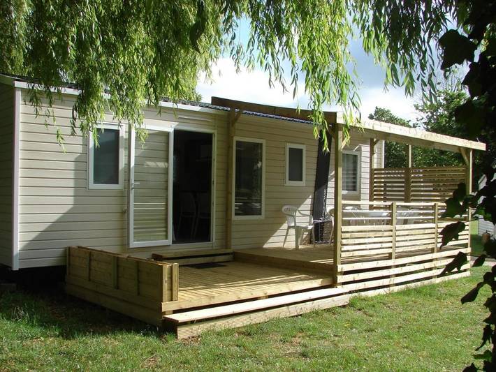 Camping pour 4 personnes, avec Terrasse et Jardin