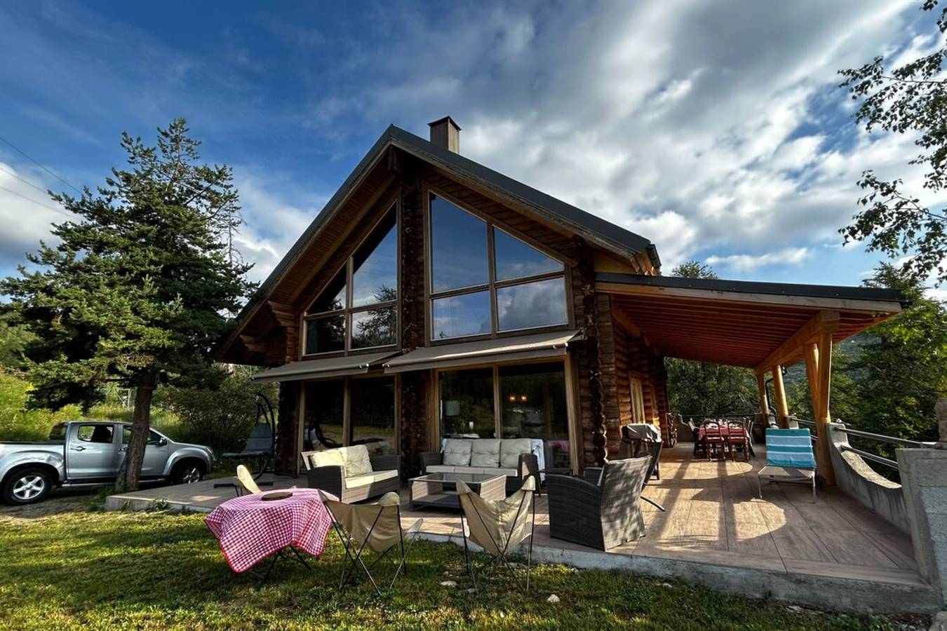 Charmant & confortable chalet 6 à 10 pers alt 1600 m in Roubion, Région de Nice