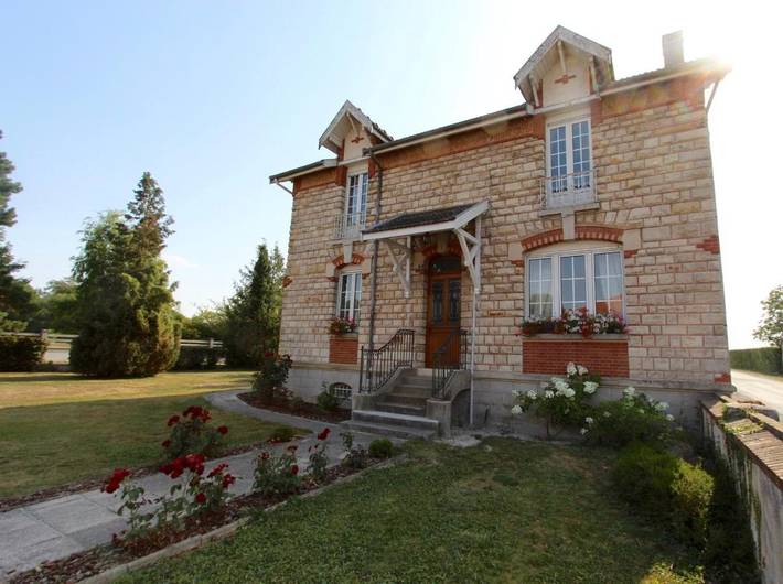 Maison de vacances pour 12 personnes, avec Terrasse ainsi que Jardin et Vue