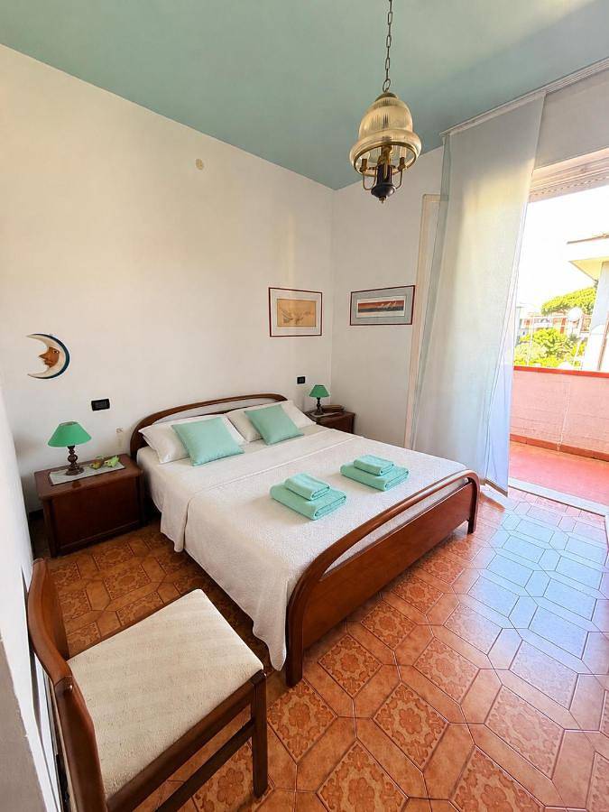 Ferienwohnung für 4 Personen, mit Balkon und Terrasse sowie Ausblick
