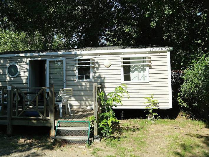 Camping Les Berges du Canal - Mobilheim 8 personen - Mh3 32 m² in Villeneuve-lès-Béziers, Mittelmeerküste (Frankreich)