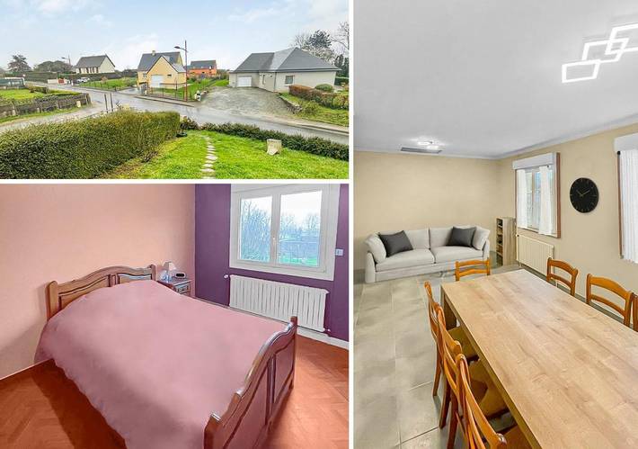 Location de vacances pour 6 personnes, avec jardin et terrasse dans Orval-sur-Sienne - 2