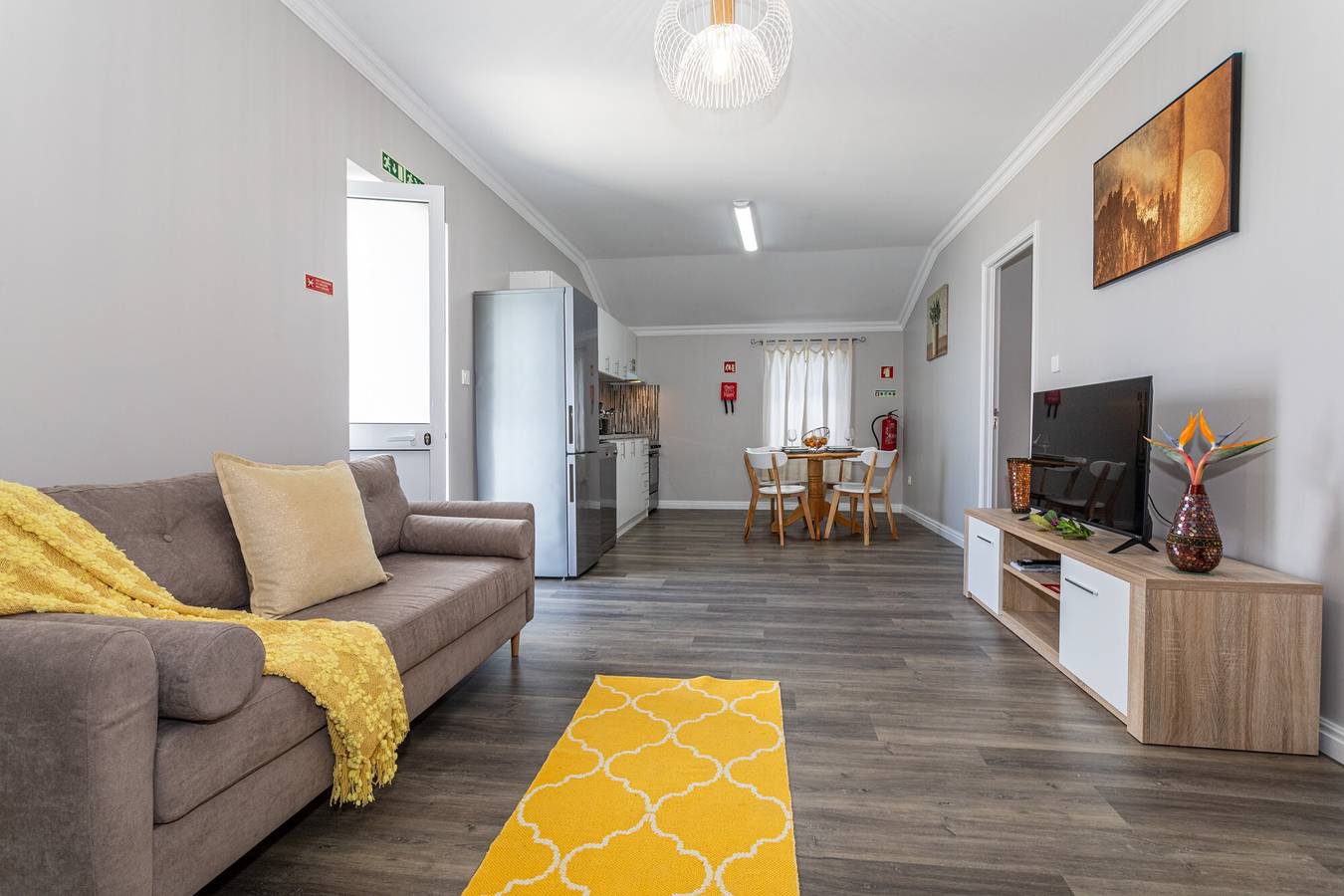 Appartement « Oásis Fonte Grande 1 » avec vue sur la mer, terrasse privée et Wi-Fi in São Miguel Island, Santo António