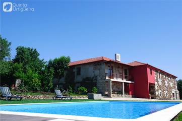 Cottage pour 2 personnes, avec piscine et jardin ainsi que terrasse et vue à Felgueiras