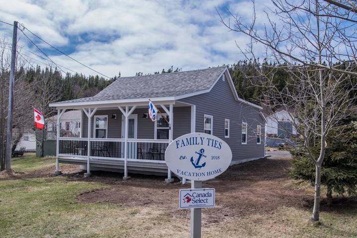 Location de vacances pour 4 personnes, avec vue et terrasse, animaux acceptés dans Twillingate