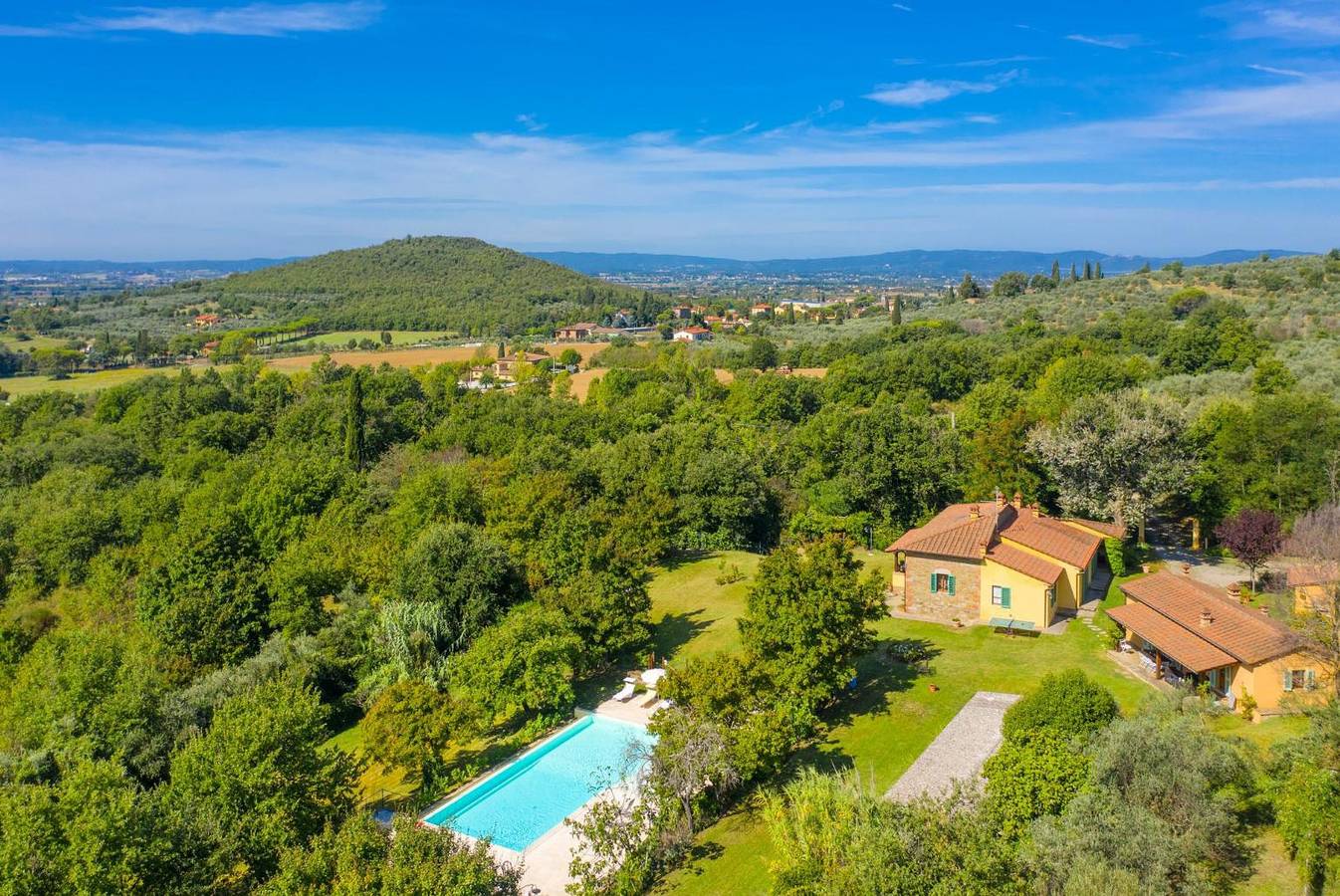 Villa per 14 persone con giardino in Castiglion Fiorentino, Provincia Di Arezzo