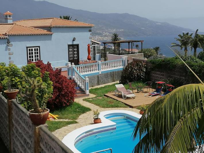 Apartamento para 6 personas, con Balcón y Terraza además de Jardín y Piscina en Breña Baja