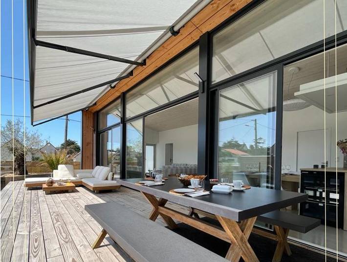 Gîte pour 4 personnes, avec Terrasse et Jardin à Barneville-Carteret