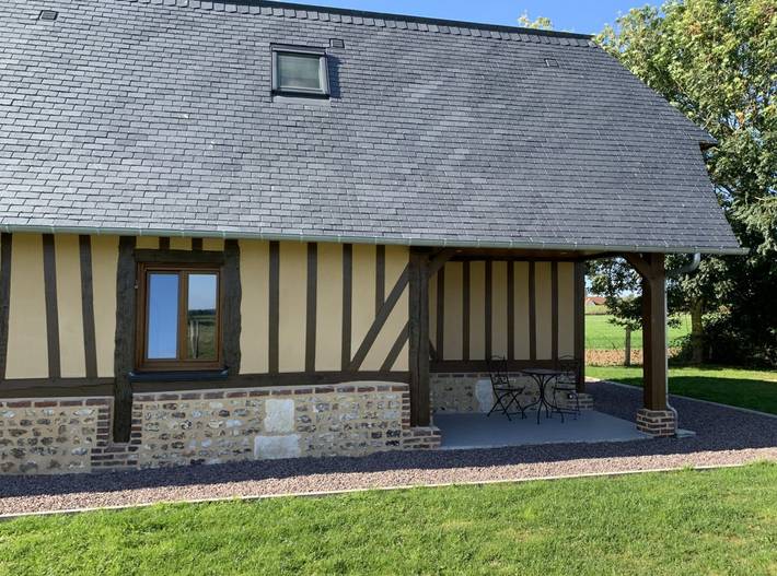 Gîte pour 5 personnes, avec jardin et terrasse à Manneville-sur-Risle