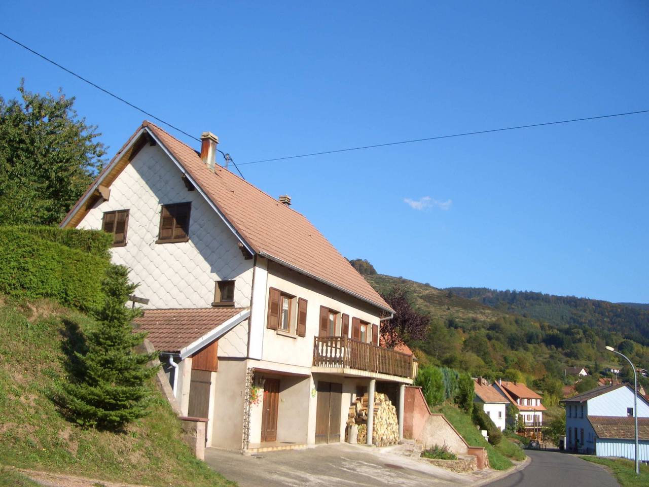Mit Balkon, Garten und Talblick in Natzwiller, Bas-Rhin Alsace