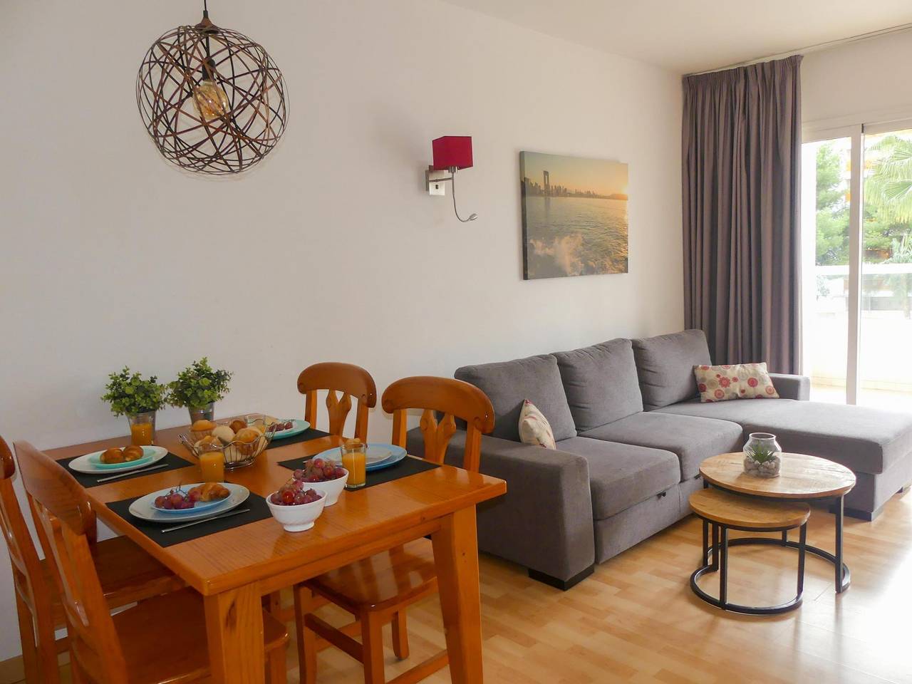 Apartamento entero, Siroco-Gemelos 22 — Apartamento Comfort de 2 dormitorios (con aire acondicionado) | máx. 6 personas in Benidorm, Costa Blanca