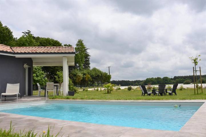 Location de vacances pour 6 personnes, avec jardin et piscine à Bénesse-Maremne - 2