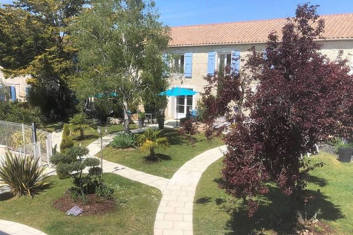Maison de vacances pour 4 personnes, avec jardin ainsi que piscine et terrasse - 1