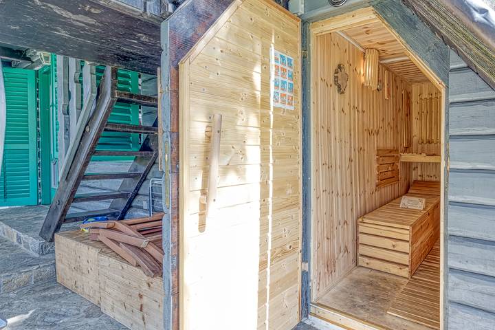 Chalet für 5 Personen, mit Sauna und Terrasse, mit Haustier in Slowenien