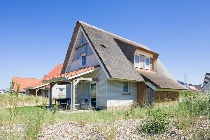 Huisje aan zee voor 6 personen, with Balkon/Terras and Terras as well as Tuin and Sauna in Nieuwvliet