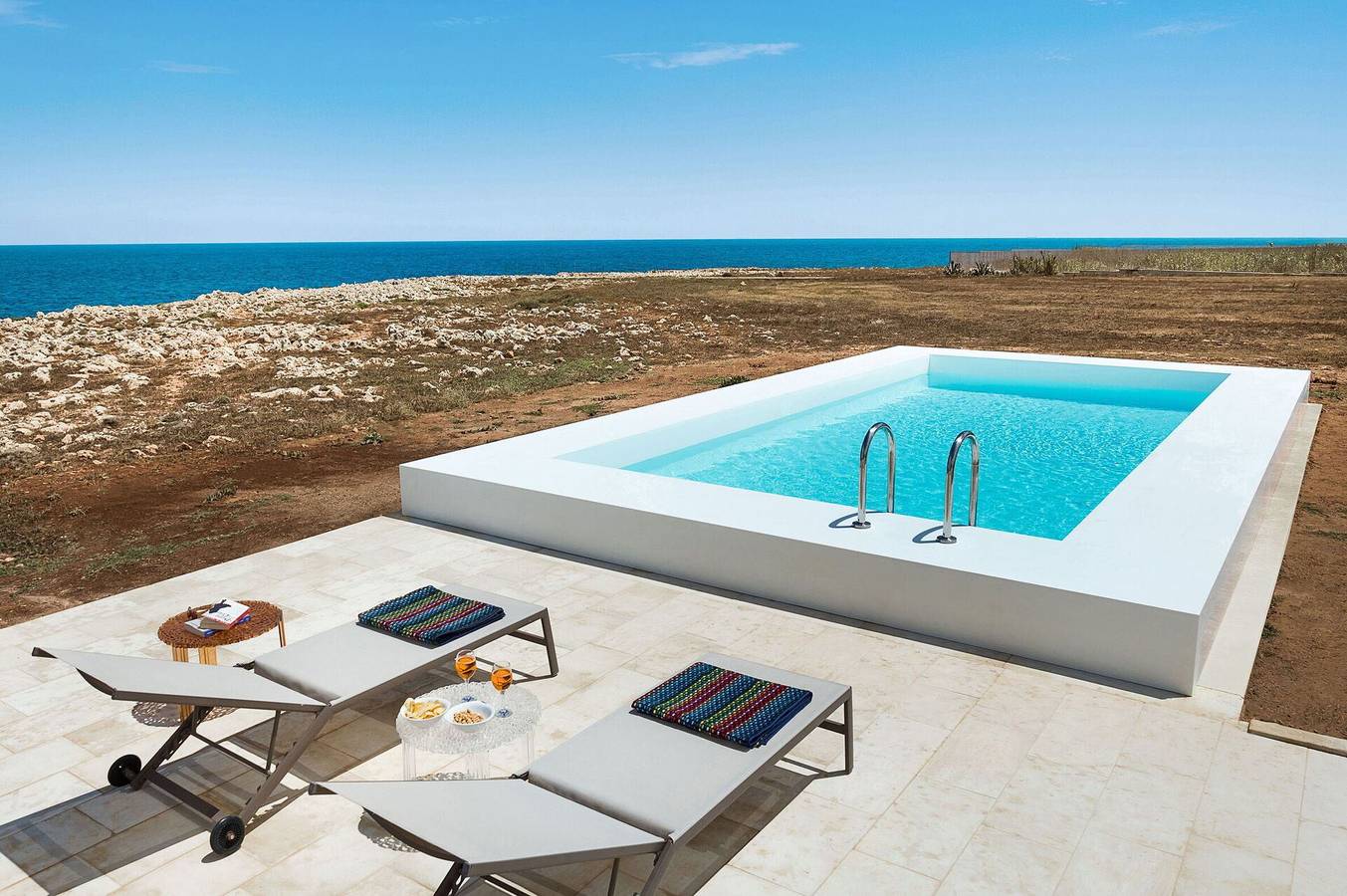 Chalet para 10 personas con piscina in Capo Passero, Portopalo di Capo Passero