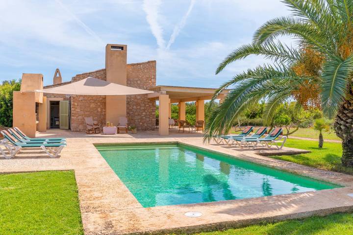 Villa für 6 Personen, mit Terrasse in Son Servera
