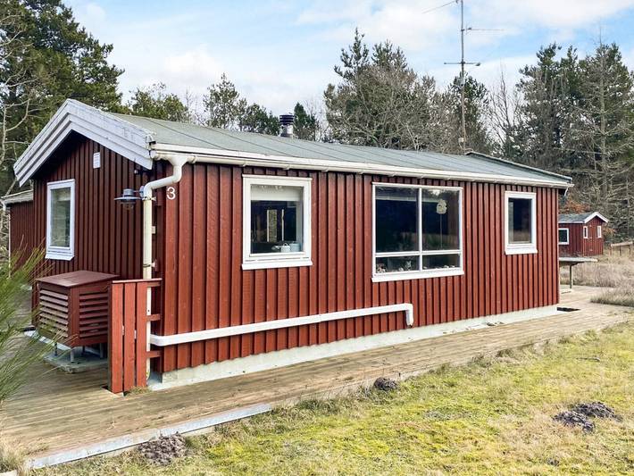 Feriehus for 6 personer, med terrasse, barnevennlig i Nordjylland