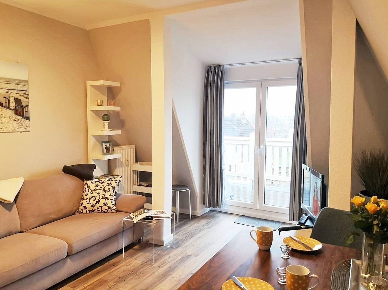 Entire apartment, Haus Kühlung Fewo 16 - Dat Nüst: strandnahe und moderne 2-Zimmer-Fewo in Kühlungsborn, Baltic sea of Mecklenburg