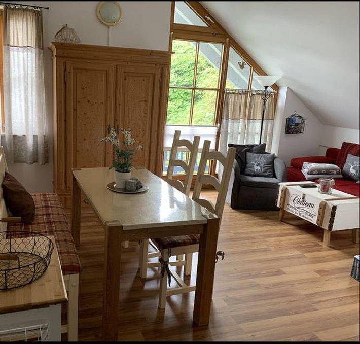 Ferienwohnung für 3 Personen, mit Garten und Balkon, mit Haustier in Schöfweg