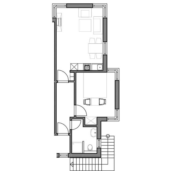 Ferienwohnung für 3 Personen, mit Balkon und Terrasse in Pünderich - 3