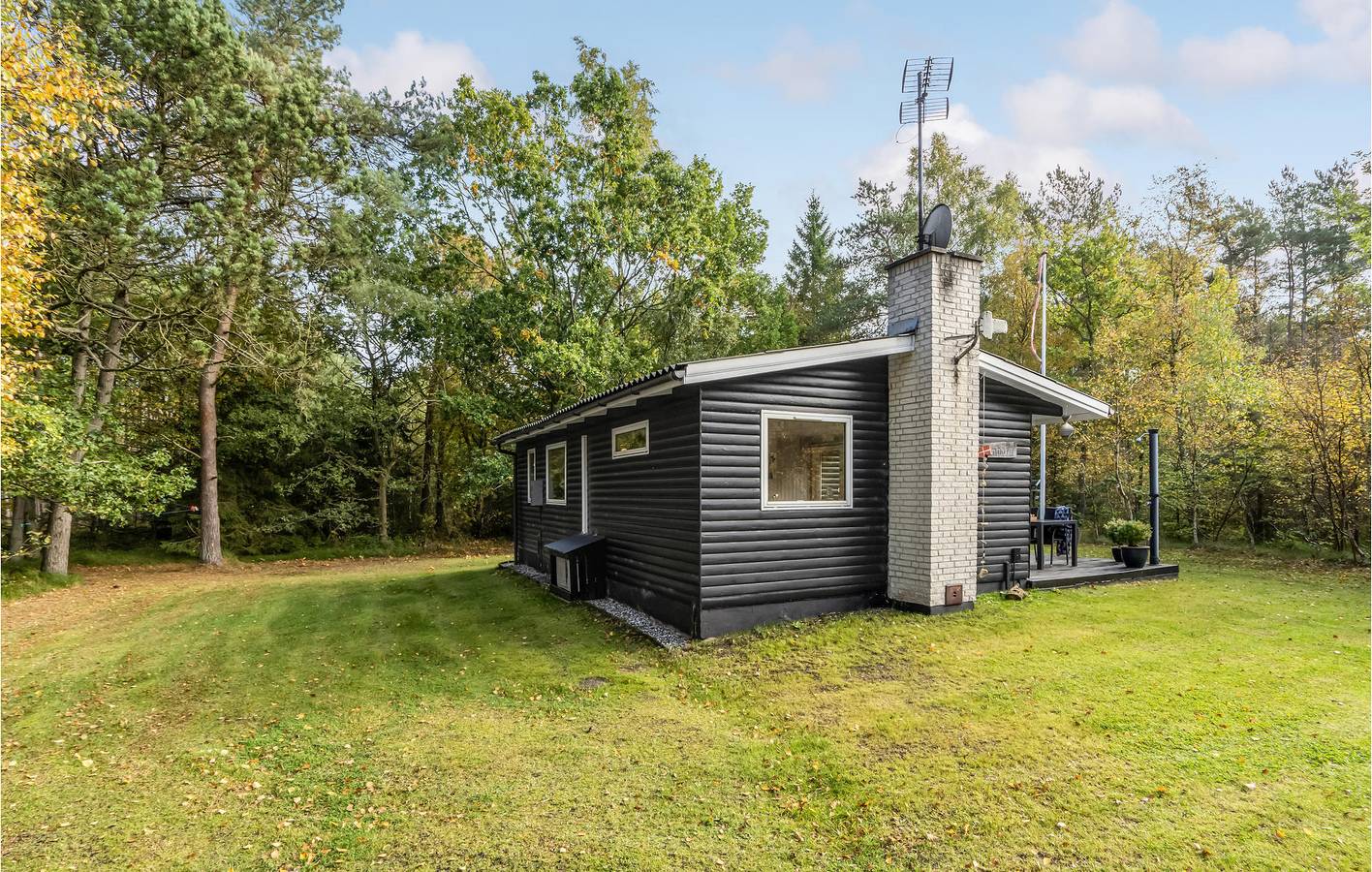 Ferienhaus für 4 Personen mit Terrasse in Als Odde, Helberskov