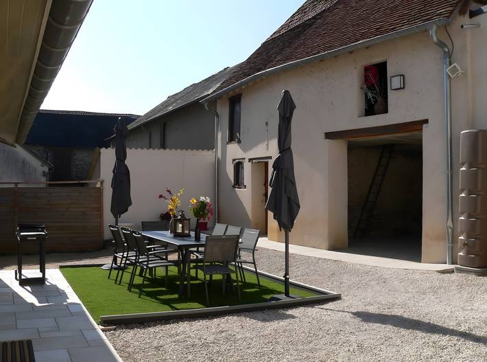 Landhaus 'Gîte Clos Saint Vincent' mit WLAN in Verdigny, Bourges und Umgebung