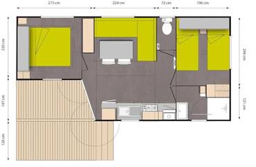 Camping für 5 Personen in Urt, Bayonne und Umgebung, Bild 4