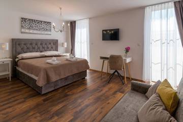 Maison d’hôte pour 3 personnes, avec terrasse dans Krk