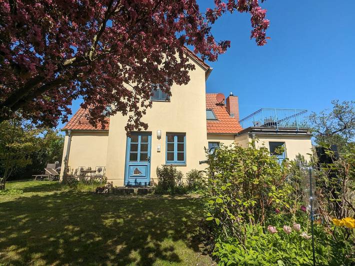 Vakantiewoning voor 2 personen, met Tuin en Uitzicht in Born auf dem Darß