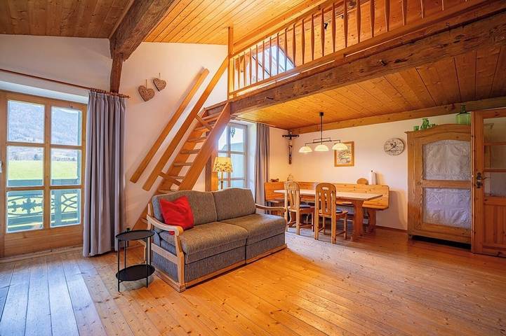 Bauernhof für 4 Personen, mit Balkon und Garten in Samerberg