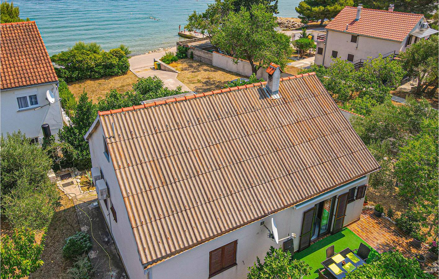 Ferienhaus für 4 Personen mit Terrasse in Tisno, Murter