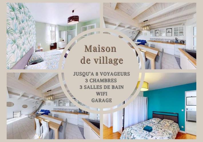 Location de vacances pour 8 personnes à Saint-Macaire