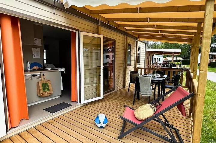 Mobil home pour 4 personnes à Touquin