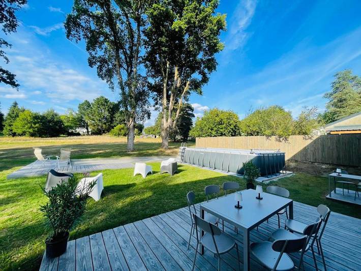 Gîte pour 2 personnes, avec vue ainsi que piscine et jardin à Treillières - 3