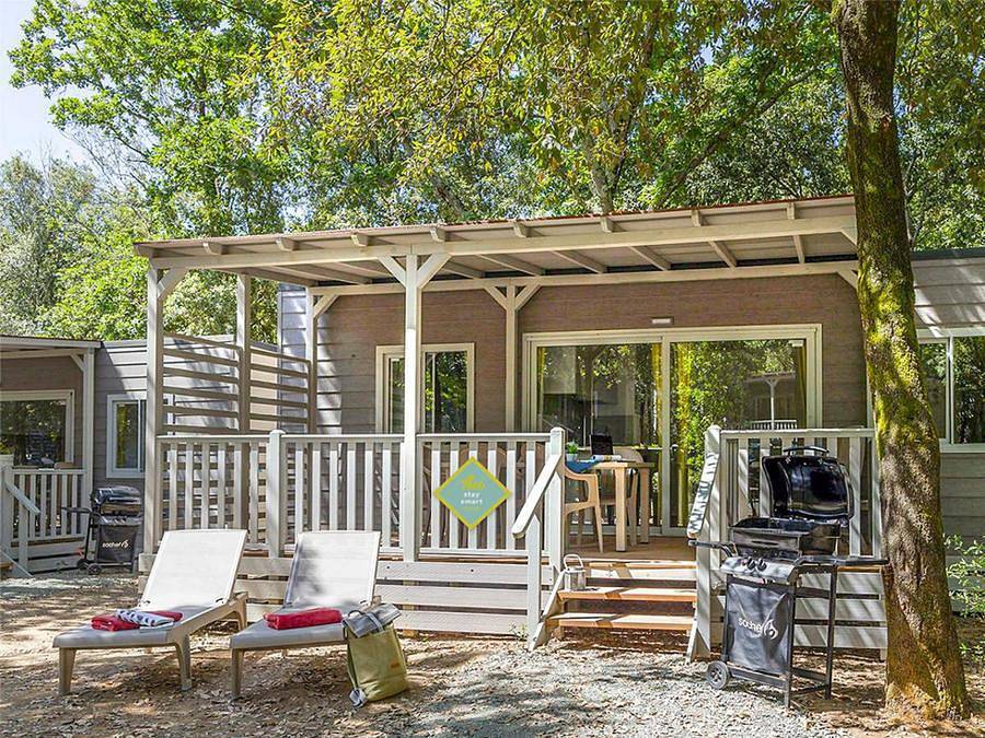 Hu Montescudaio village - Mobilheim 5 personen - Bungalow Familiare in Montescudaio, Etruskische Küste