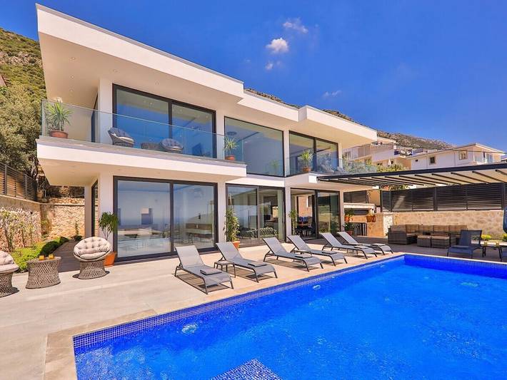 Apartment for 6 people, with pool in Kalkan