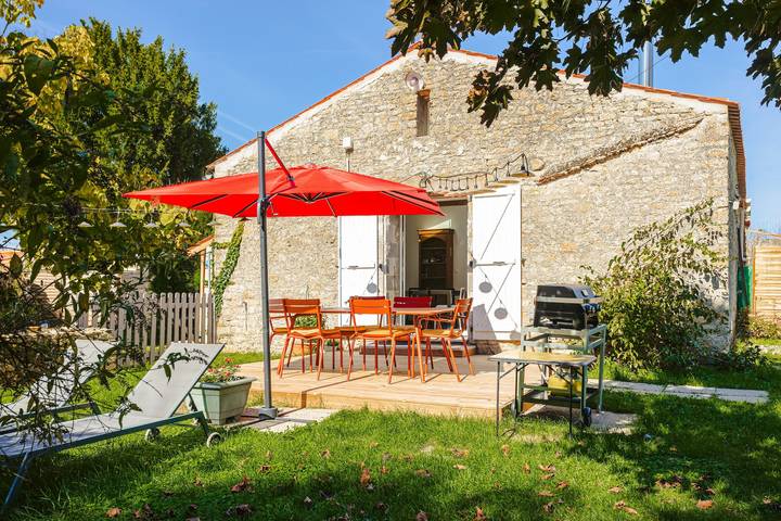 Maison de vacances pour 4 personnes, avec Jardin