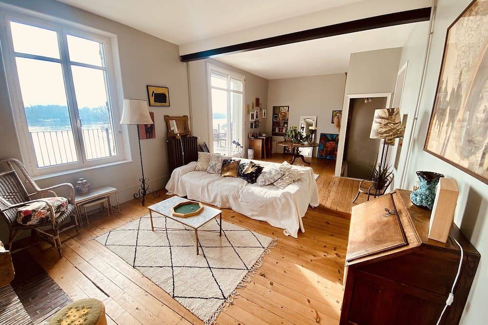 Maison familiale en bord de Seine, confort et vues exceptionnels, Paris à 1H15 in Muids, Région de Les Andelys