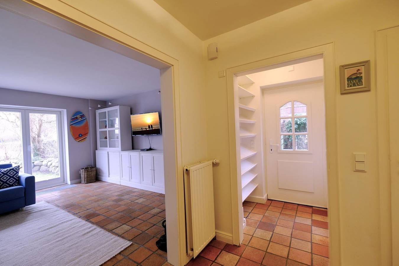 Ruhig gelegene Doppelhaushälfte Mattis Hüs. Mit Garten und Parkplatz. in Westerland, Sylt (Gemeinde)