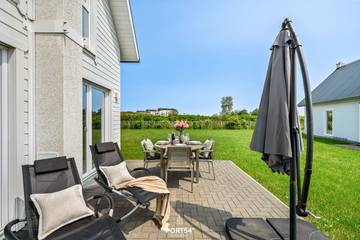 Ferienhaus für 6 Personen, mit Garten und Sauna in Schlei