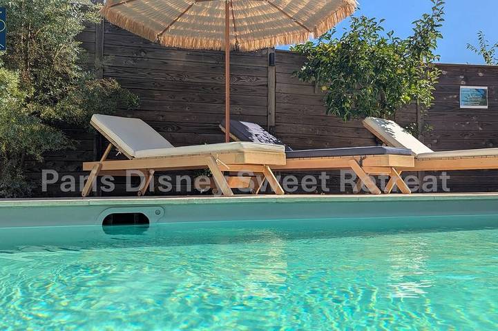 Maison de vacances pour 4 personnes, avec terrasse et jardin à Esbly