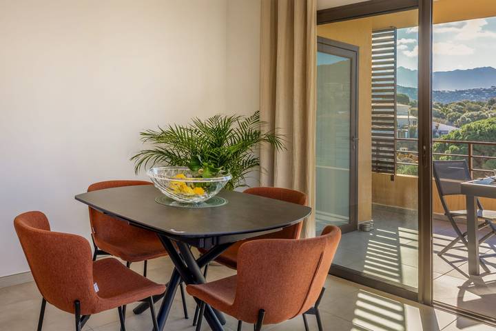 Gîte pour 2 personnes, avec balcon à L'Île-Rousse - 4