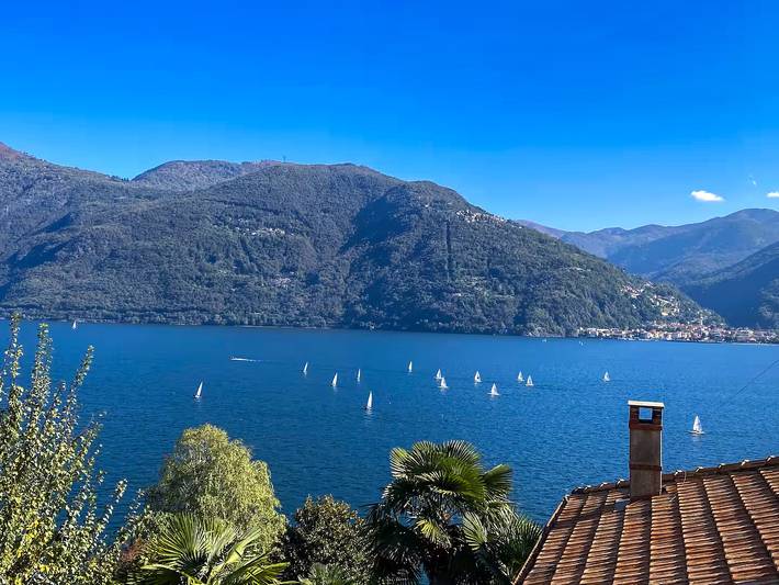 Ferienhaus für 6 Personen, mit Seeblick und Garten sowie Terrasse und Ausblick, mit Haustier in Lago Maggiore (Piemont) - 2
