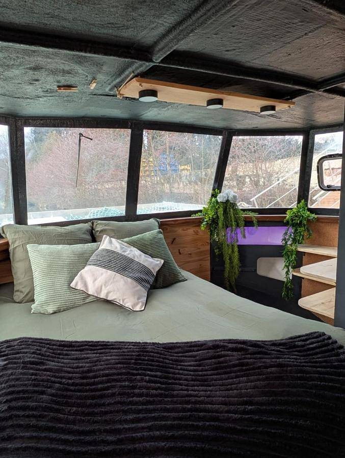 Bateau pour 2 personnes, avec vue ainsi que terrasse et vue sur le lac à Bogny-sur-Meuse - 3