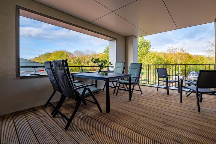 Loft voor 4 personen, met terras en balkon/terras in Zeeland