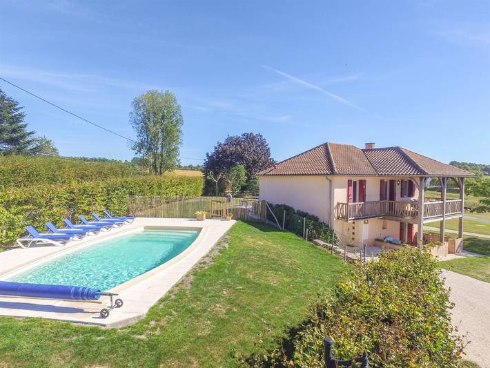 Maison de vacances pour 6 personnes, avec jardin et piscine, adapté aux familles