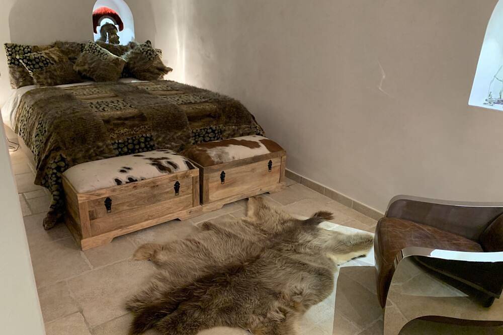 La maison du chat romain in La Turbie, Côte méditerranéenne (France)