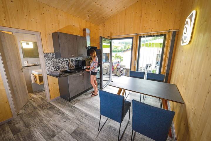 Hütte für 4 Personen, mit Sauna und Garten sowie Terrasse, kinderfreundlich in der Pfalz - 4